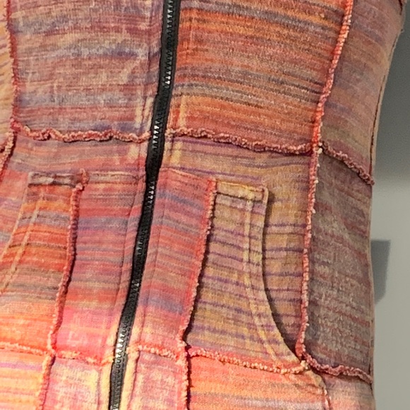 2/$60🍀 BNWT Handcrafted Hooded Fleece Zip Jacket - Picture 5 of 7